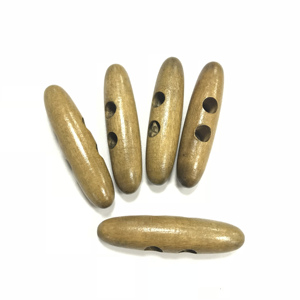 Fashion Two Holes High-grade Natural Environmental Friendly Wooden <strong>Toggle</strong> <strong>Button</strong> - Product Image 2