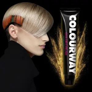 Crème de coloration permanente pour cheveux, accessoire professionnel, sans amope, 18 ml, OEM/ODM