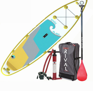 Reforzado con doble capa de punto tela Yoga inflable Sup Stand Up Paddle Arco Iris juntas - Product Image 3