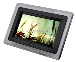 Độ Phân Giải Cao Led Light 7 Inch Khung Ảnh Kỹ Thuật Số Acrylic Với Phát Lại Video - Product Image 3