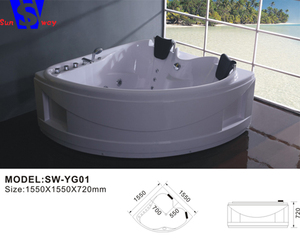 <span class=keywords><strong>80x80</strong></span> cm personalizar personalidad esquina hidromasaje masaje <span class=keywords><strong>bañera</strong></span> pequeña - Product Image 3
