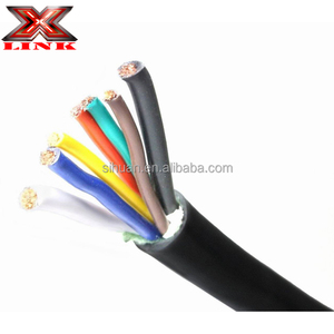 כבל נגרר 7 מוליכים, 10-12-14 AWG GPT, חוטי PVC מקודדים בצבע - Product Image 4