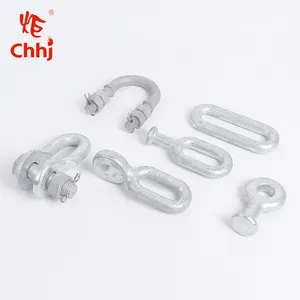 QP/QH/U Types Ball Eye Socket Clevis Line Hardware For Overhead Power Fittings