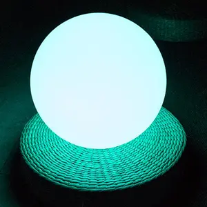 Color change waterproof beach nall/ led glow swimming pool ball/ led light ball for night