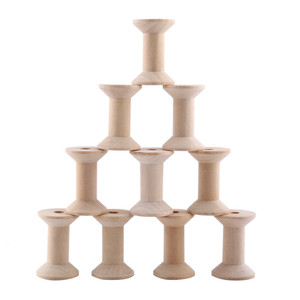 Tùy chỉnh Kích Thước Ống Cuốn Bằng Gỗ Chủ Đề Rỗng Ống Cuốn cho Hàng Thủ Công DIY - Product Image 5