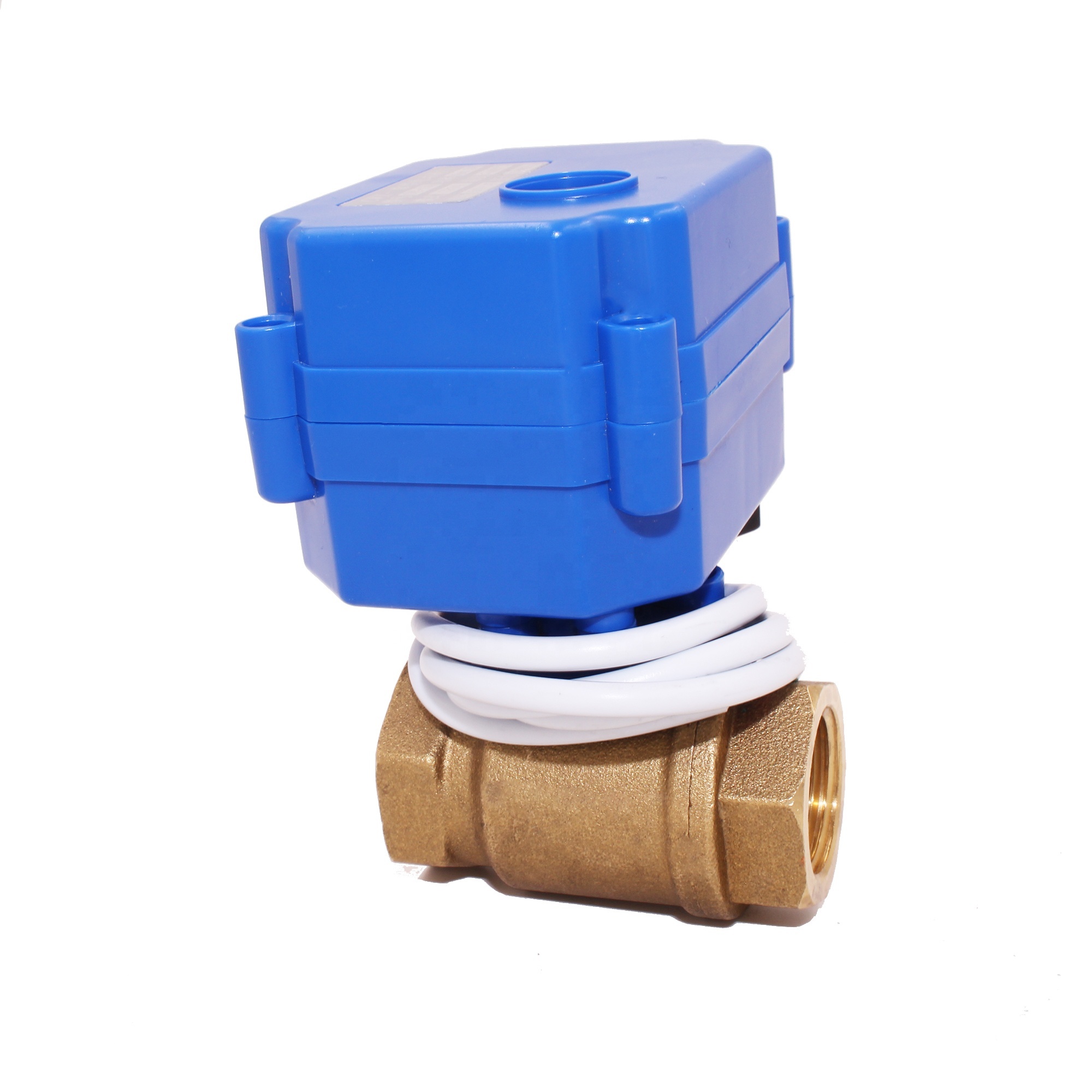 ISO9001 сертифицированный CWX-15N 3/4 "AC 85-265V CR04, латунный автоматический регулятор расхода водяного клапана