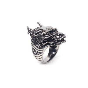 Anelli da Uomo 3D <span class=keywords><strong>con</strong></span> <span class=keywords><strong>Leone</strong></span>, Stile di Tendenza, in Acciaio Inossidabile, Fedi Nuziali o Anelli di Fidanzamento a Forma di Animale Argentato, Regalo per DONNE - Product Image 3