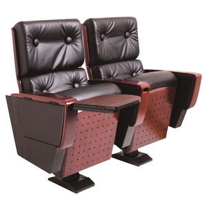 Kursi Auditorium Kulit Sintetis dari Pemasok Guangzhou untuk Bioskop, Ruang Kuliah, Sekolah, Hotel, Rumah Sakit - Product Image 6