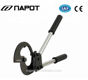 Coupe-câble CC-400 à cliquet électrique manuel coupe-câble blindé - Product Image 3