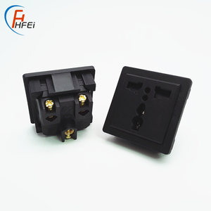 <span class=keywords><strong>Prise</strong></span> murale industrielle AC de haute qualité, 2 broches, encastrable, <span class=keywords><strong>prise</strong></span> UK, blanche/noire, 16A, <span class=keywords><strong>femelle</strong></span>, 3 broches - Product Image 4