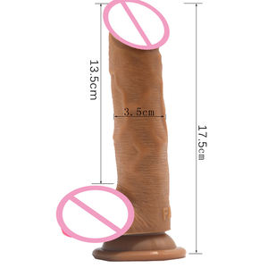 FAAK 17.5*3,8 cm Zarte eichel penis Exquisite verarbeitung Pro-muscle fidelity fabrik preis dildo für weibliche - Product Image 2