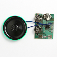 Module sonore à interrupteur coulissant personnalisé en usine pour boîte à musique pour carte de vœux