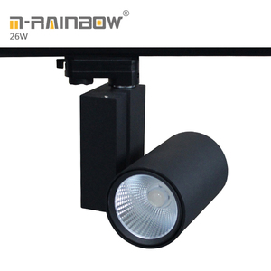 En aluminium moulé sous pression 4 fils led plafond spot light cob 26 W 36 W led guide rail <span class=keywords><strong>track</strong></span> lumières - Product Image 3