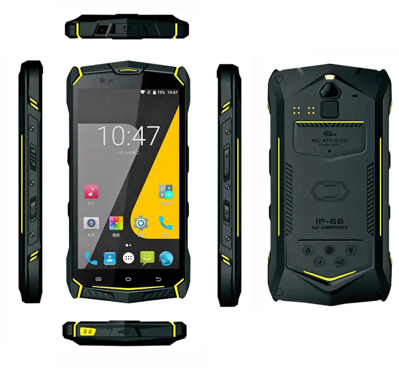 Prezzo basso Funzioni Complete Smartphone La Migliore Versione Impermeabile Smartphone da 5.5 pollici MTK6755 Octa-core da 2.0GHz