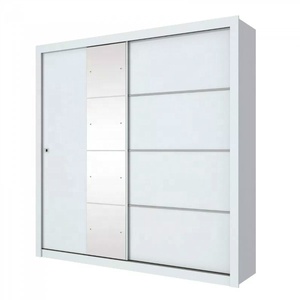 Dal Design moderno Unico <span class=keywords><strong>Specchio</strong></span> Porta Scorrevole godrej almirah bianco Armadi per la casa o appartamento uso - Product Image 1