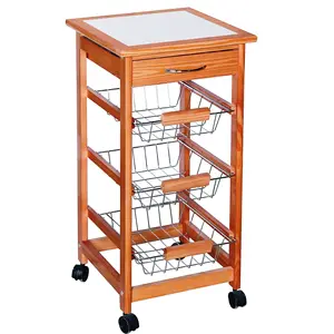 Staal Keuken Trolley HX1-3086