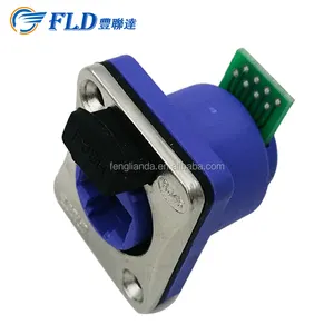 RJ45 PCB עמיד למים IP65 שקע נקבה