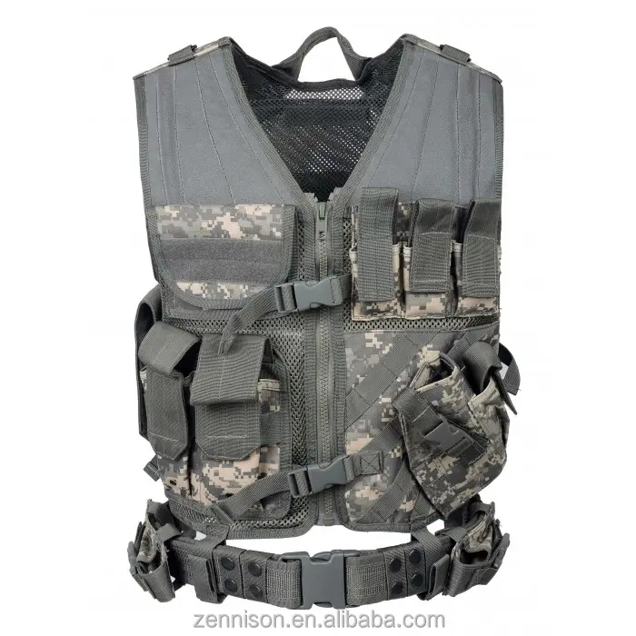 <span class=keywords><strong>Militaire</strong></span> Tactische Cross Draw Vest/Molle vest