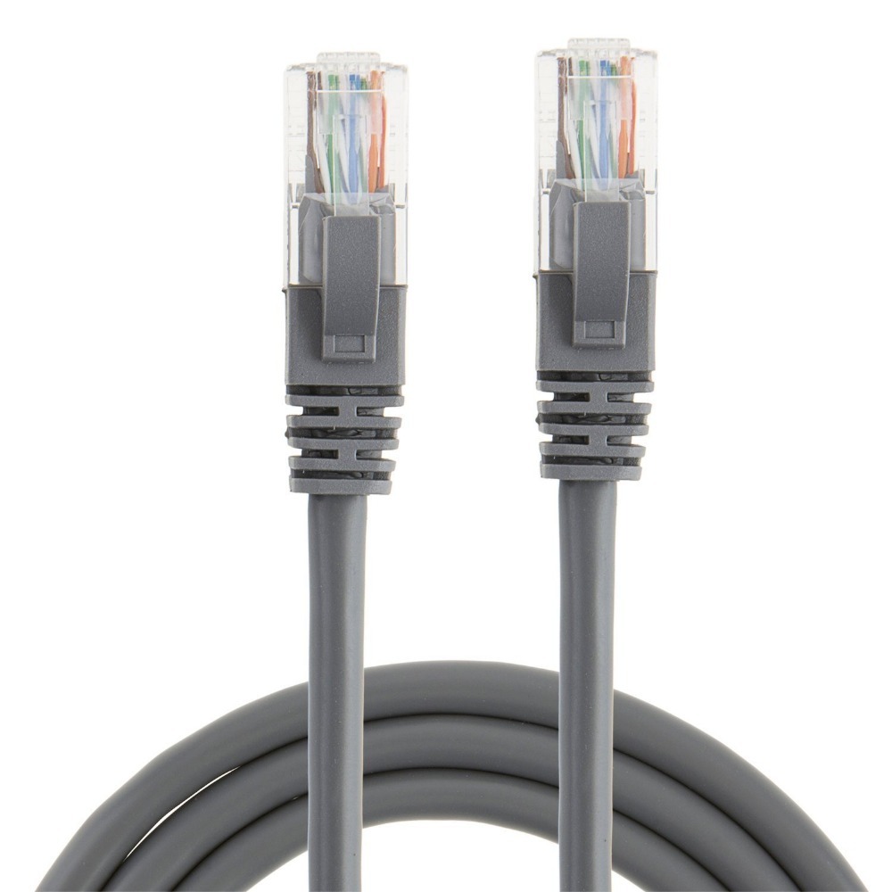 Оптовая продажа, соединительный кабель Ethernet Gray CAT 6a, 20 футов, компьютерный сетевой шнур RJ45, Соединительный шнур Cat 6a, кабель локальной сети UTP 23AWG