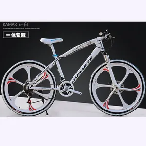 2023 26英寸绿色轮辋雪地自行车/胖轮胎自行车工厂制造/通过CE雪地滑雪自行车