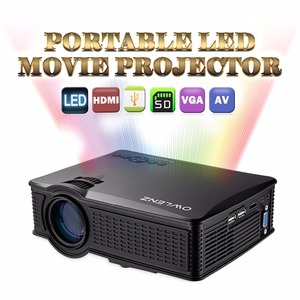 Новый SD50 проектор Мини ЖК-проектор <span class=keywords><strong>full</strong></span> <span class=keywords><strong>HD</strong></span> 800 * 480RGB 1000 lumnes - Product Image 5