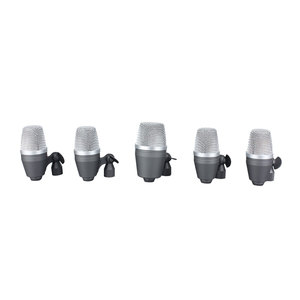 Set de Micrófonos de Batería Metálicos Profesionales para Espectáculos, Comunicación por Cable Dx7, en Estuche de Transporte - Product Image 6