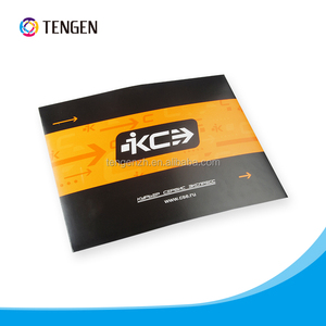China fábrica de alta calidad de impresión personalizada transparente Archivo de papel <span class=keywords><strong>del</strong></span> bolsillo - Product Image 5