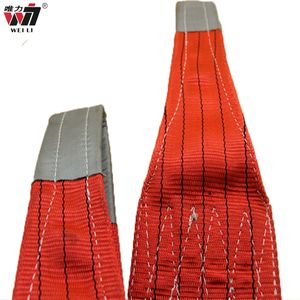 Sangles <span class=keywords><strong>de</strong></span> levage en nylon pour grue <span class=keywords><strong>de</strong></span> chantier industrielle canadienne <span class=keywords><strong>de</strong></span> 10 tonnes et 25 tonnes, spécifications des sangles <span class=keywords><strong>de</strong></span> levage en nylon - Product Image 2