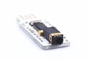 Scheda <span class=keywords><strong>Audio</strong></span> USB Esterna Taidacent PCM2704 Senza Driver con Jack da 3.5mm, Scheda PCB DAC <span class=keywords><strong>Audio</strong></span> - Product Image 3