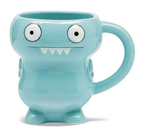 Creativo 3D Little Monsters diseño color azul esmaltado de cerámica cara <span class=keywords><strong>animal</strong></span> taza. - Product Image 2