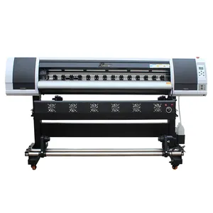 Kualitas tinggi 1.6 m/1.8 m/3.2 m murah printer eco solvent (satu atau dua kepala DX5, 1440 dpi)