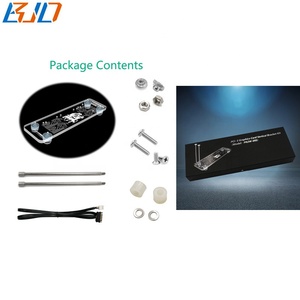<span class=keywords><strong>PCI</strong></span>-E 16X RGB grafik kartı GPU braketi tutucu <span class=keywords><strong>DIY</strong></span> bilgisayar kasası için manyetik ped ile