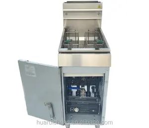 Fast food kitchen heavy duty propane deep fryer