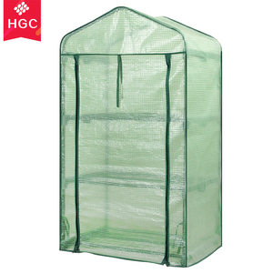 Mini invernadero para flores y plantas, policarbonato con marco metálico sólido y estable - Product Image 1