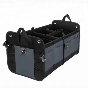 Faltbare Tragbare Multi Fächer Fracht SUV Auto Trunk Organizer