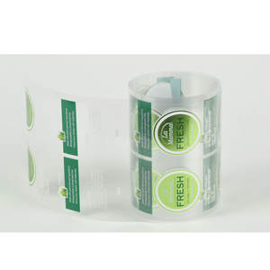 Rouleau de logo personnalisé imprimé en plastique <span class=keywords><strong>vinyle</strong></span> pvc adhésif étanche pour l'emballage de bouteilles en <span class=keywords><strong>verre</strong></span> alimentaire impression d'étiquettes d'autocollants - Product Image 4