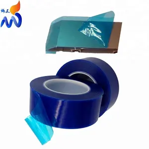 Eson-monitor de instrumentos, lámina protectora de PE autoadhesiva azul transparente