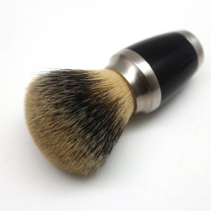 JDK – brosse de rasage en acier inoxydable, marque privée de luxe, brosse de barbier, outil de toilettage pour hommes - Product Image 2