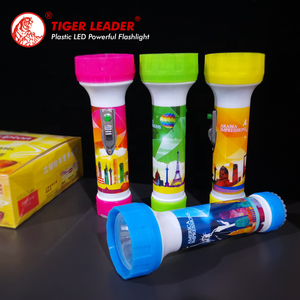 Lớn đầu linterna nhựa đèn flash LED Đèn pin đuốc - Product Image 5