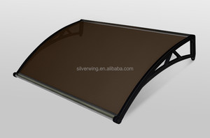 Tende da sole <span class=keywords><strong>in</strong></span> <span class=keywords><strong>policarbonato</strong></span> porta Decorativo economico copertura della pioggia <span class=keywords><strong>per</strong></span> applique da parete del balcone - Product Image 5