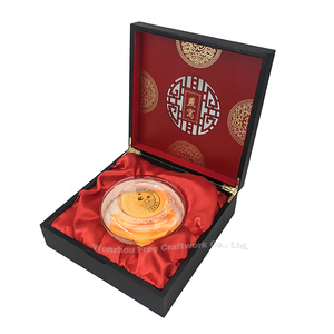 Hộp quà cao cấp đặt làm riêng dành cho sản phẩm chăm sóc sức khỏe, hộp gỗ dạng mở, hộp tổ chim bằng gỗ với lớp lót satin tùy chỉnh - Product Image 2