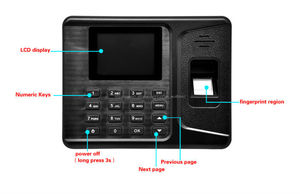 Huellas de presencia reloj personal empleados para <span class=keywords><strong>la</strong></span> nómina grabadora - Product Image 2