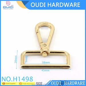 Appeso placcatura colore Vario metallo <span class=keywords><strong>simplex</strong></span> schiocco della parte girevole gancio per le donne borse - Product Image 2