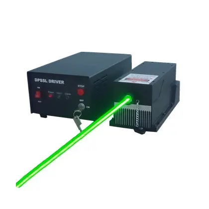 DPSS 532nm 5W laser PIV verde para experimento científico