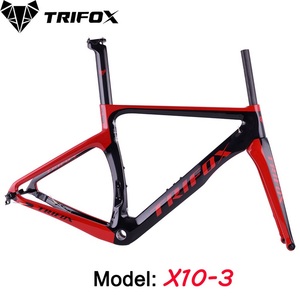 TRIFOX卸売700Cカーボン<span class=keywords><strong>TT</strong></span>バイクBB86カーボンファイバーロードレーシングX10バイクフレームカーボンフレーム<span class=keywords><strong>OEM</strong></span> - Product Image 4