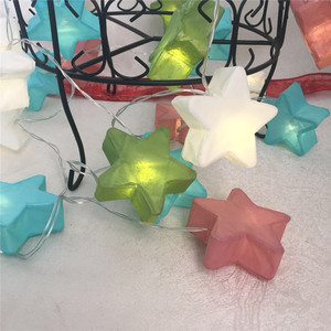 20LED warm white <span class=keywords><strong>light</strong></span> <span class=keywords><strong>led</strong></span> giấy sao <span class=keywords><strong>string</strong></span> ánh sáng <span class=keywords><strong>battery</strong></span> operated nhẹ - Product Image 3