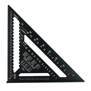 MEASPRO 12 polegadas alumínio Rafter Carpenter Square/triângulo quadrado com graduações a laser - Product Image 2