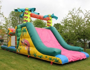 Verkoop Beste Prijs Kinderen Springkussens Hindernisbaan Goede Kwaliteit Huur Opblaasbaar Springhuis En Glijbaan 2023 Verkoop - Product Image 2