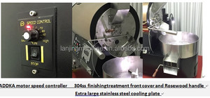 Cuiseur à café en acier inoxydable, <span class=keywords><strong>grand</strong></span> rôtissoire, pour grains de café industriel, 12kg, à usage en magasin - Product Image 2