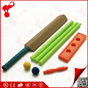 Enfants sport jouet balle molle <span class=keywords><strong>cricket</strong></span> set meilleur similibois intérieur eva mousse <span class=keywords><strong>batte</strong></span> de <span class=keywords><strong>cricket</strong></span> - Product Image 1